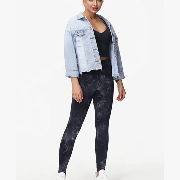 Tummy control high waisted leggings with Pocket with tags on - Picture 3 of 3